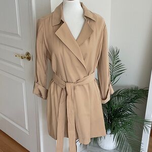 Chico's Tan Trench Coat